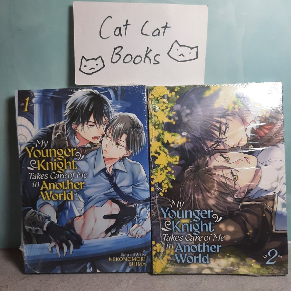 📚 My Younger Knight Takes Care of Me Vol 1-2 Official English Manga Bundle Yaoi